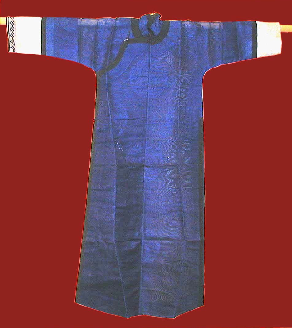 LR05 Blue gauze robe